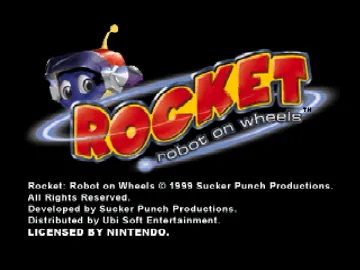 Rocket - Robot on Wheels (Europe) (Beta) (1999-09-29) screen shot title